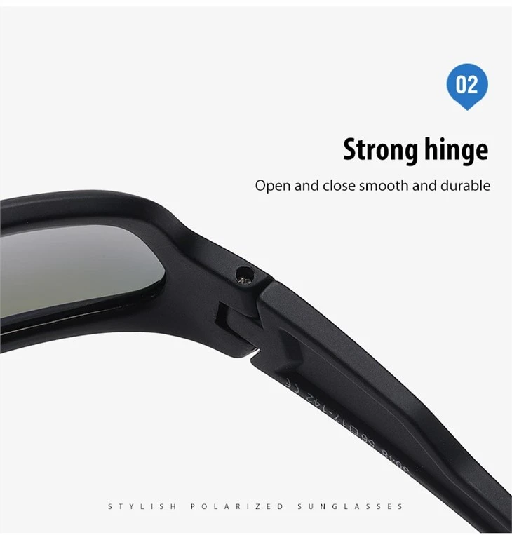 Blue Mirror Polarized Sunglasses