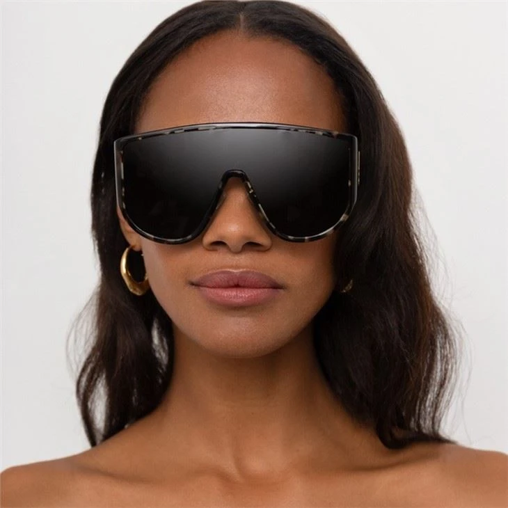 Oversized Shield Sunglasses