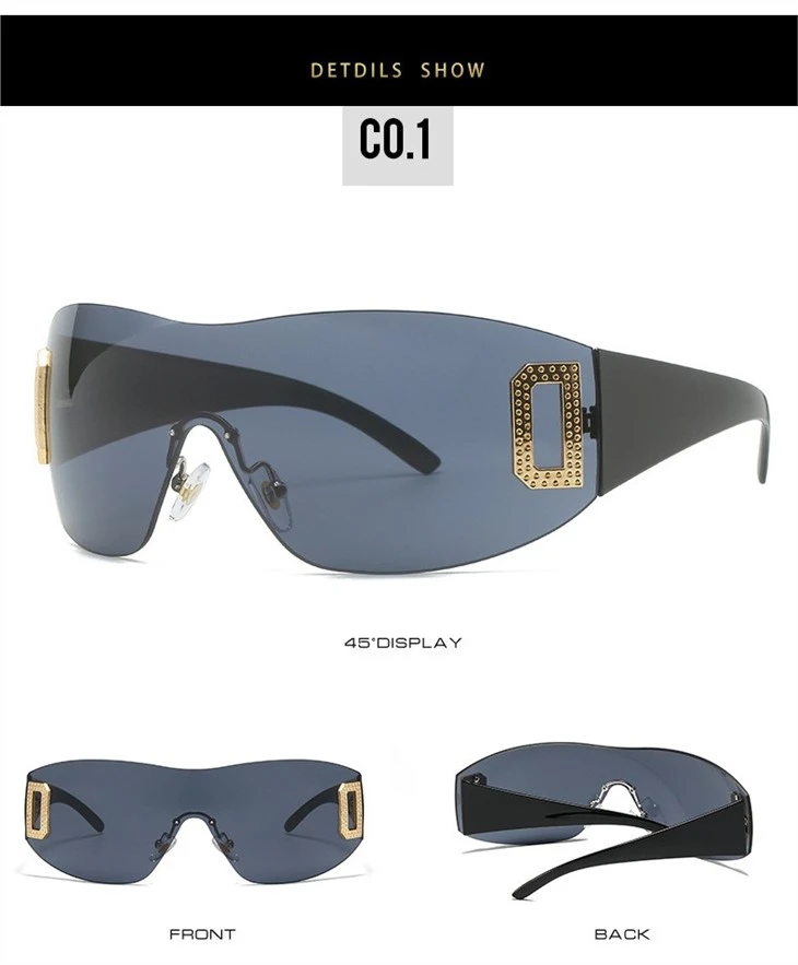 Y2k Rimless Sunglasses